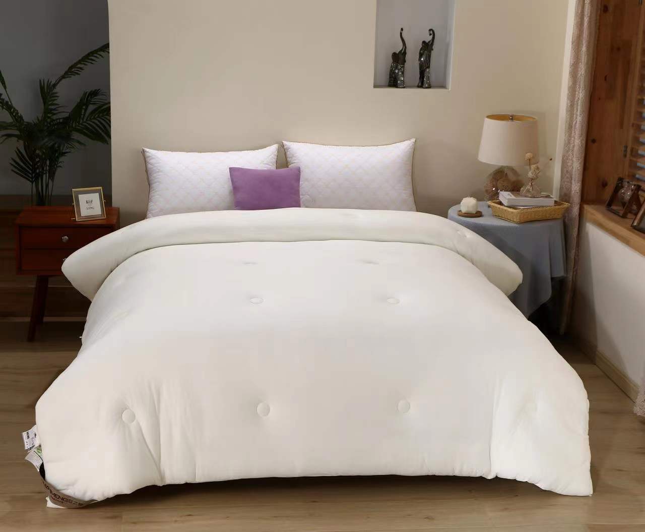 安之夢系列銀纖維羽絲絨被(圖1)